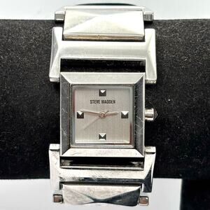 Silver Steve Madden Watch